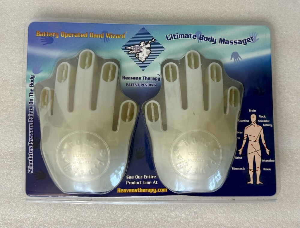 Heavens Therapy Hand Wizard Ultimate Body Massager Battery Operated NEW